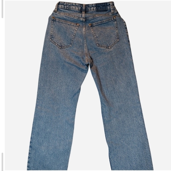 Pre-owned Abercrombie & Fitch Light Blue Straight Leg Jeans - Picture 2 of 6